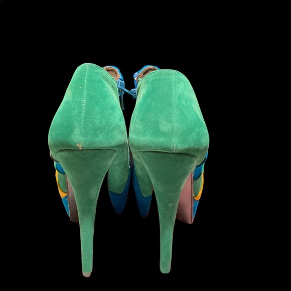 Wild Rose Booties with 5” Heels - Picture 3 of 3